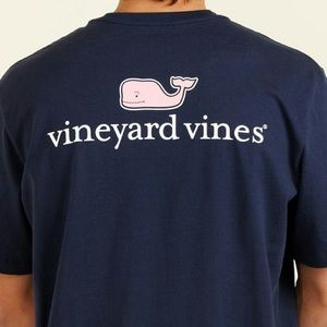 Navy Vineyard Vines Whale T Shirt